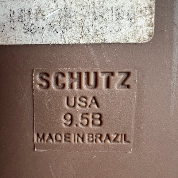 Schutz Raffia Sandals EUC - Picture 3 of 4